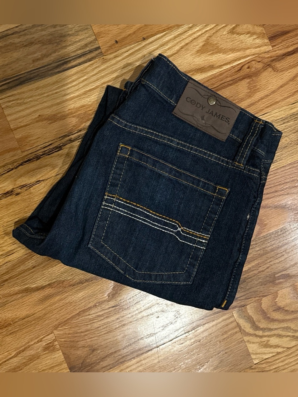 Cody James 32/34 Wyatt Slim Boot Cut CJFA23J9 Dark Wash Men’s Jeans Stretch